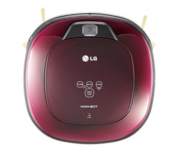 LG - CE VR 64701 LVMP Roboterstaubsauger (Dual Eye 2.0, Smart Turbo Modus) dunkel rot/schwarz - 9